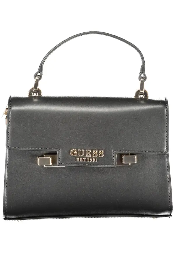 GUESS JEANS Ženska torbica GUESS črne barve