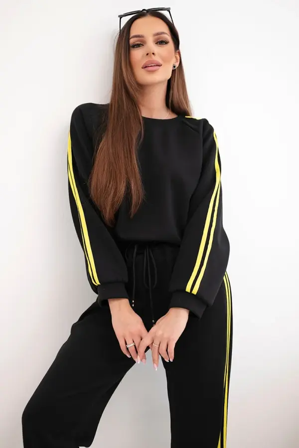 Kesi Włoski Ženska trenirka Masełko s črtami