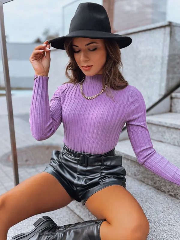 DStreet Ženska turtleneck OASIS vijolična Dstreet