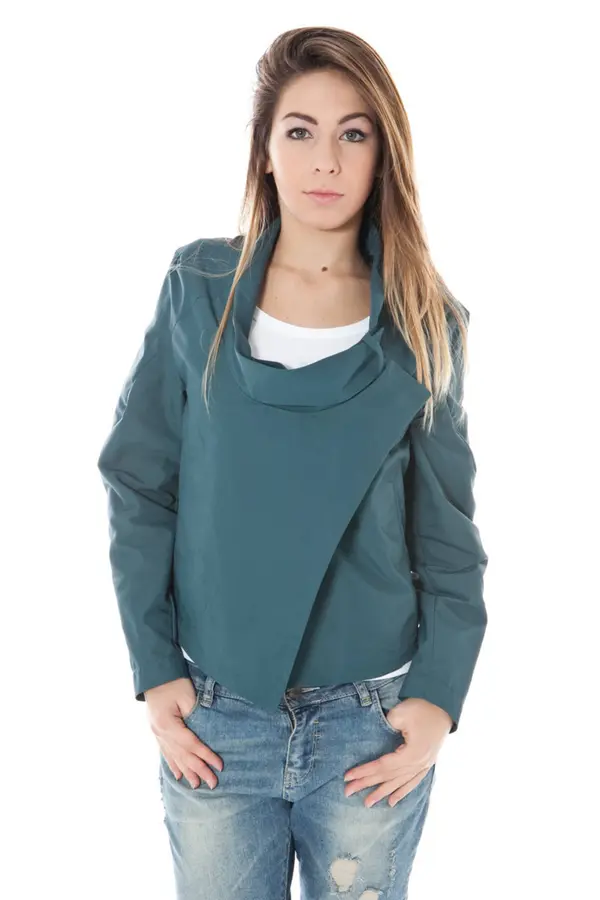 Calvin Klein Ženska zelena športna jakna Calvin Klein