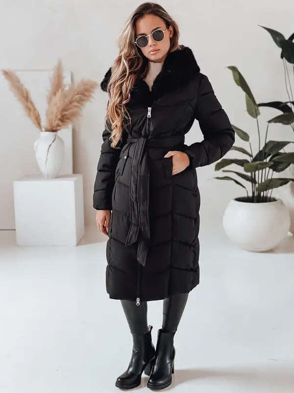 DStreet Ženska zimska jakna s kapuco