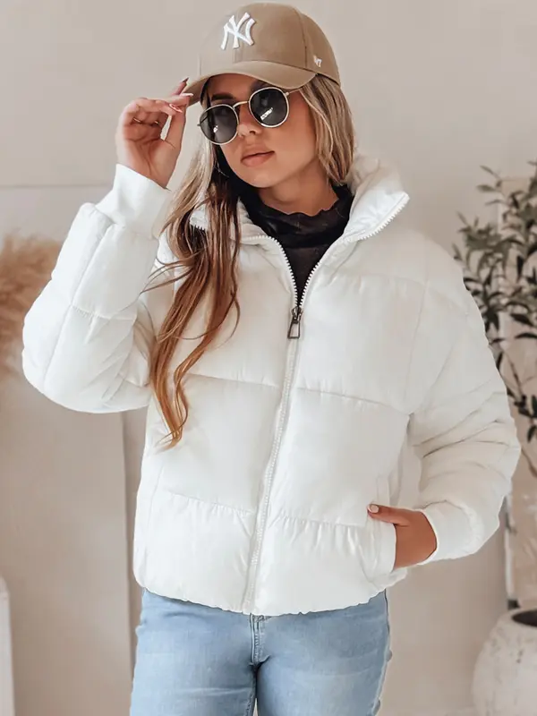 DStreet Ženska zimska jakna VIBEGIRL bela