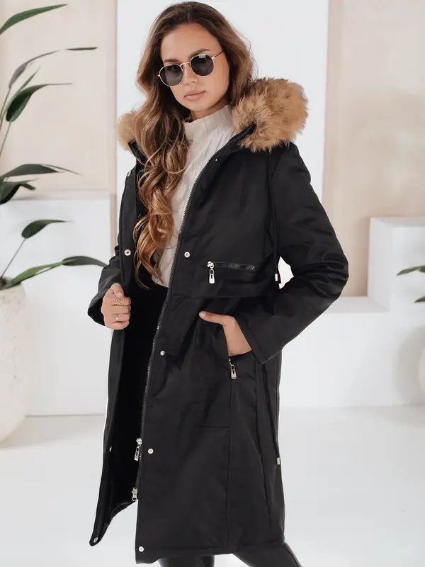 DStreet Ženska zimska parka NARVENA črna