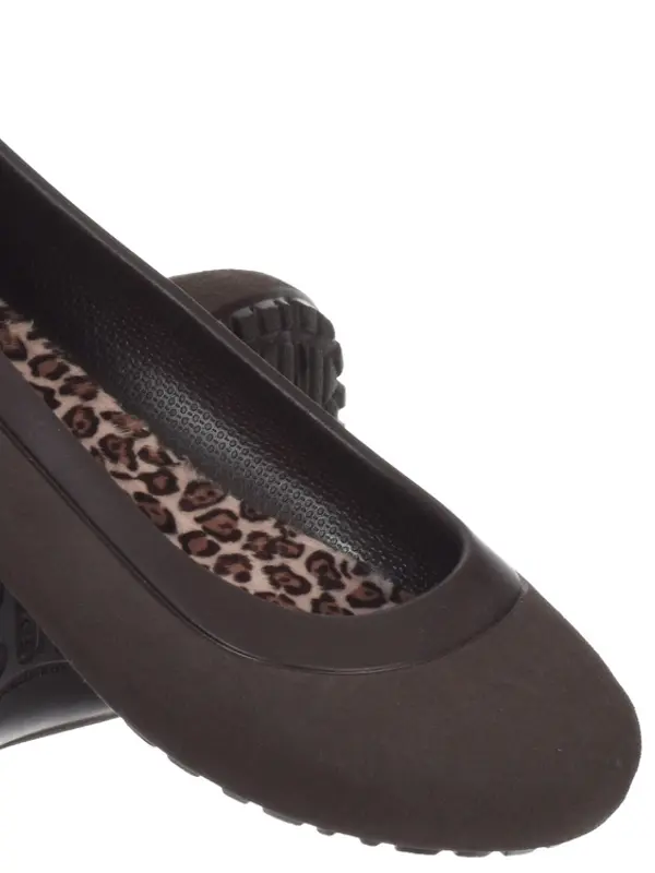 Crocs Ženske balerinke Crocs z leopardjim vzorcem