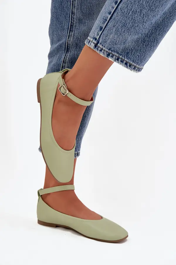 Boto Ženske balerinke s paščkom Janelor