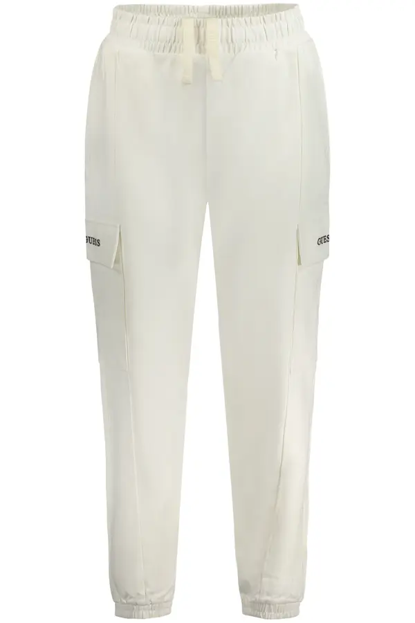 GUESS JEANS Ženske bele hlače GUESS JEANS