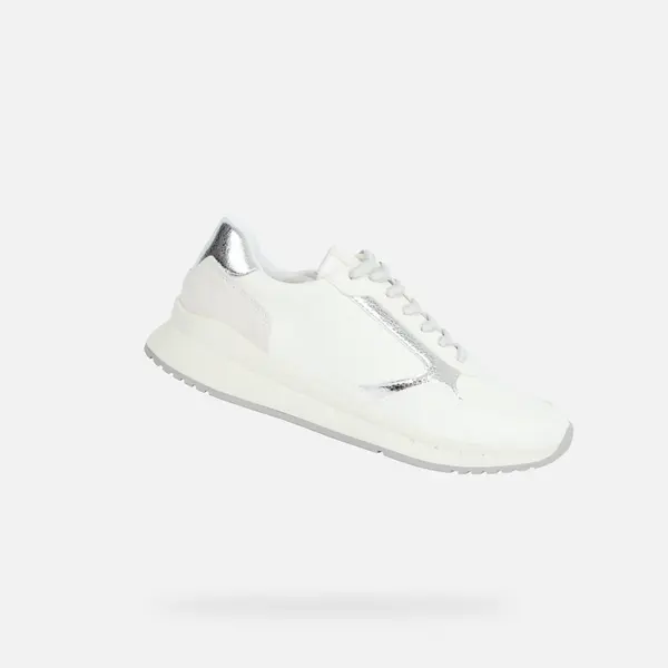 GEOX Ženske bele superge Geox Octaviee