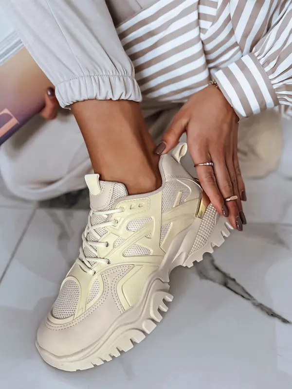 DStreet Ženske bež superge CILLE