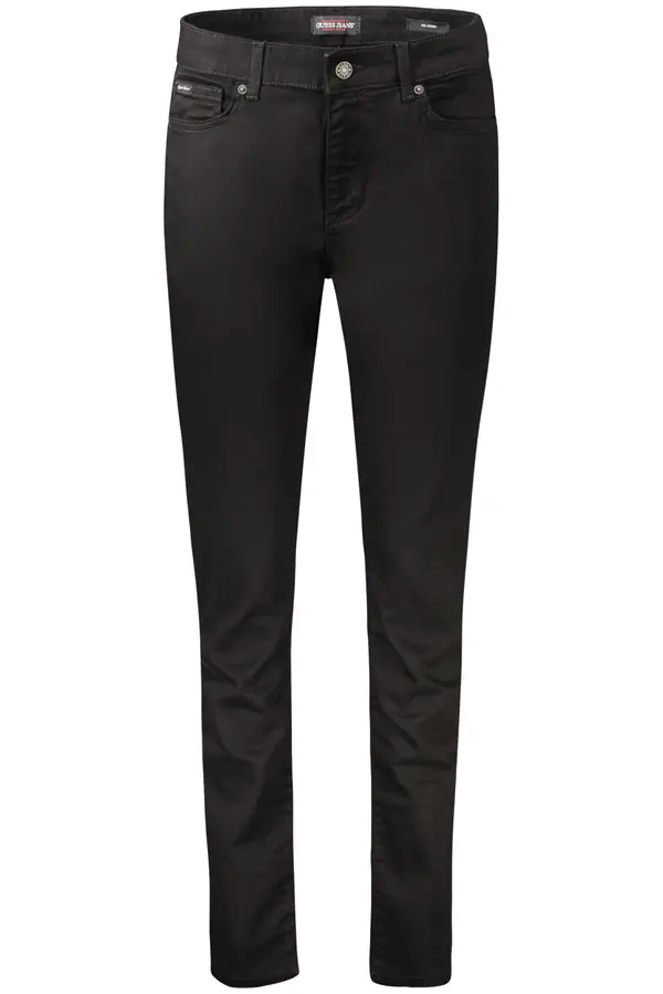 GUESS JEANS Ženske črne kavbojke GUESS