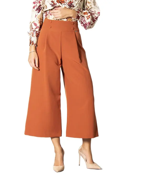 Ak Ženske enobarvne hlače