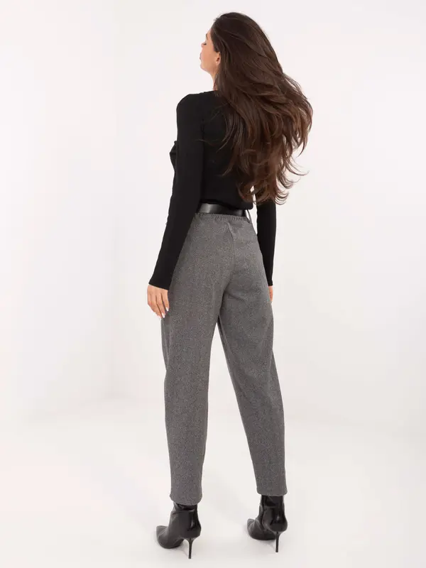 RUE PARIS Ženske enobarvne hlače