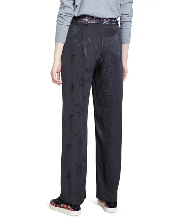 DESIGUAL Ženske hlače Desigual s cvetličnim vzorcem