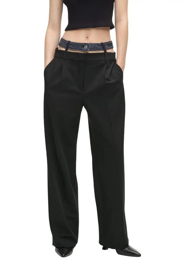 Karl Lagerfeld Jeans Ženske hlače Karl Lagerfeld