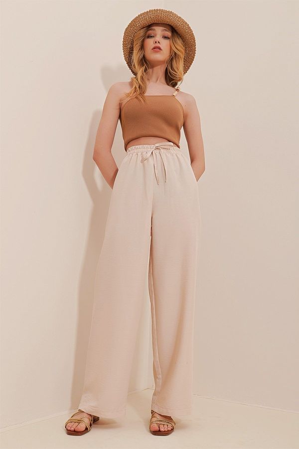 Trend Alaçatı Stili Ženske hlače Trend Alaçatı Stili