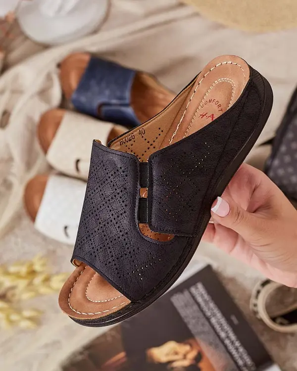 Resti Ženske japonke Mino iz eko usnja