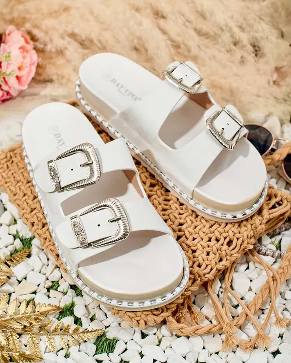 Resti Ženske japonke Resti Royalfashion Rolii iz eko usnja