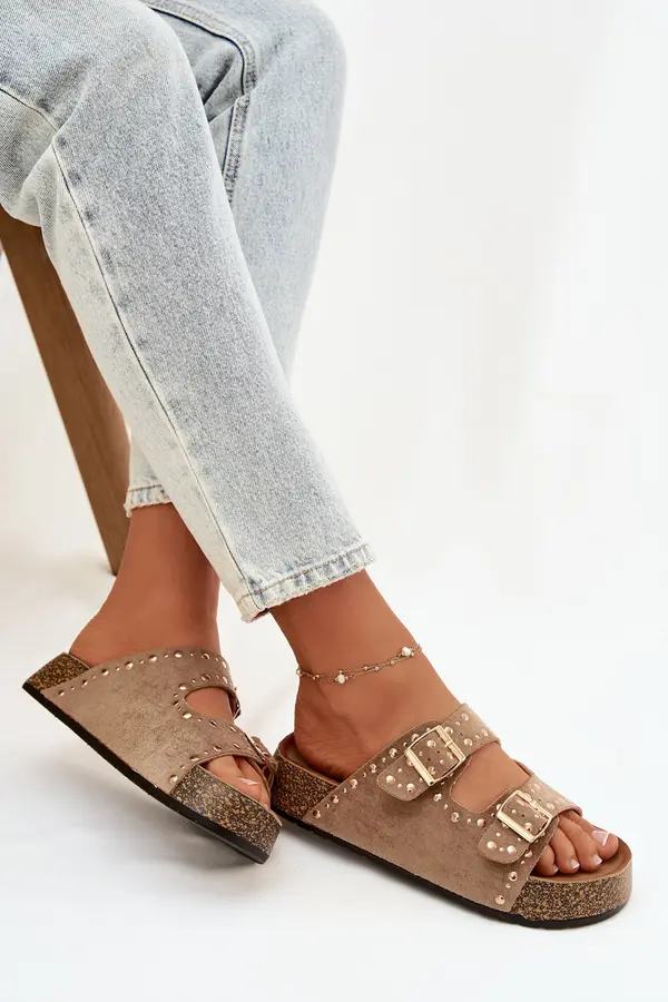 Boto Ženske japonke s sponkami in čepki