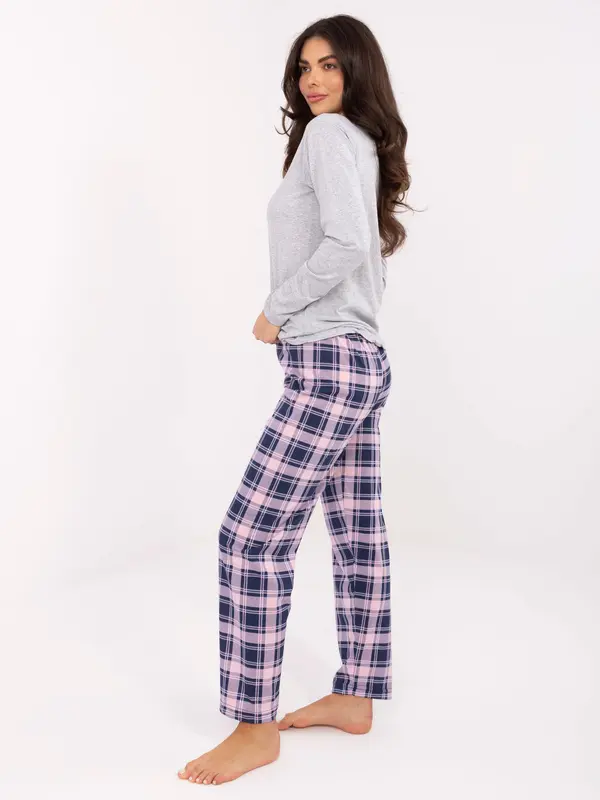 Forever Pink Ženske kariraste pižame