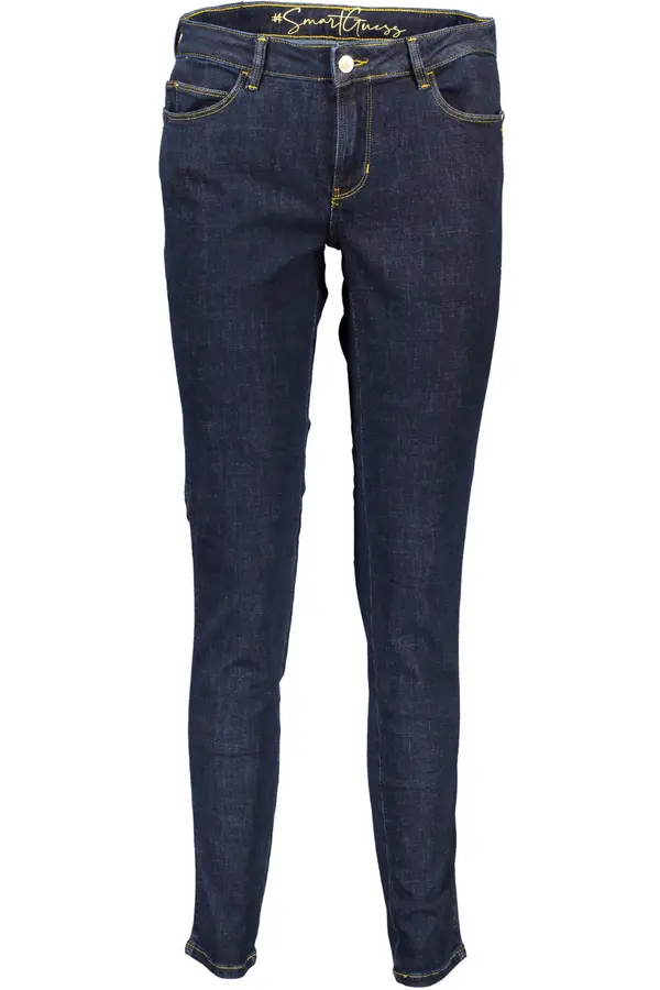GUESS JEANS Ženske kavbojke GUESS modre