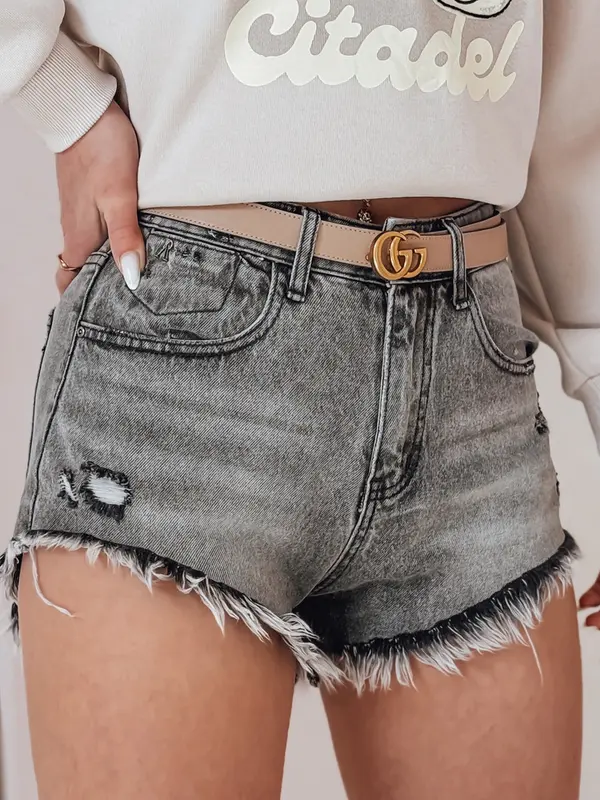 DStreet Ženske kavbojke kratke hlače KRATKO ŽIVLJENJE