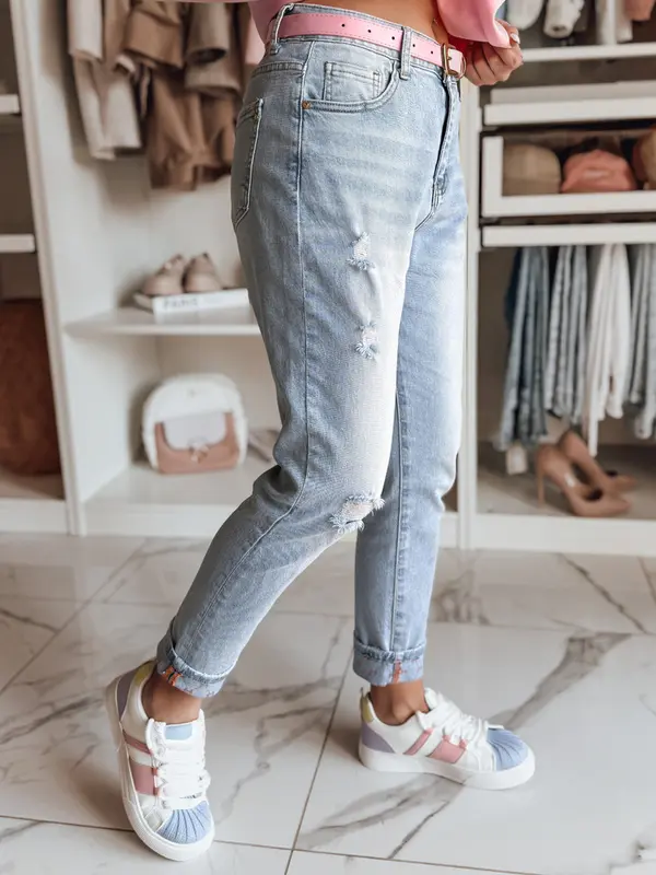 DStreet Ženske kavbojke mom fit DEMILOVE
