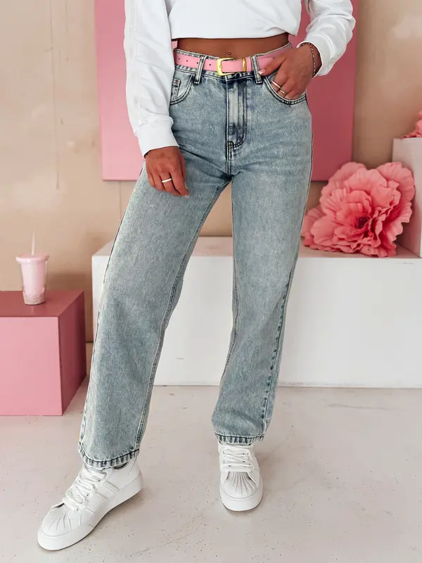 DStreet Ženske kavbojke mom fit MERTINE