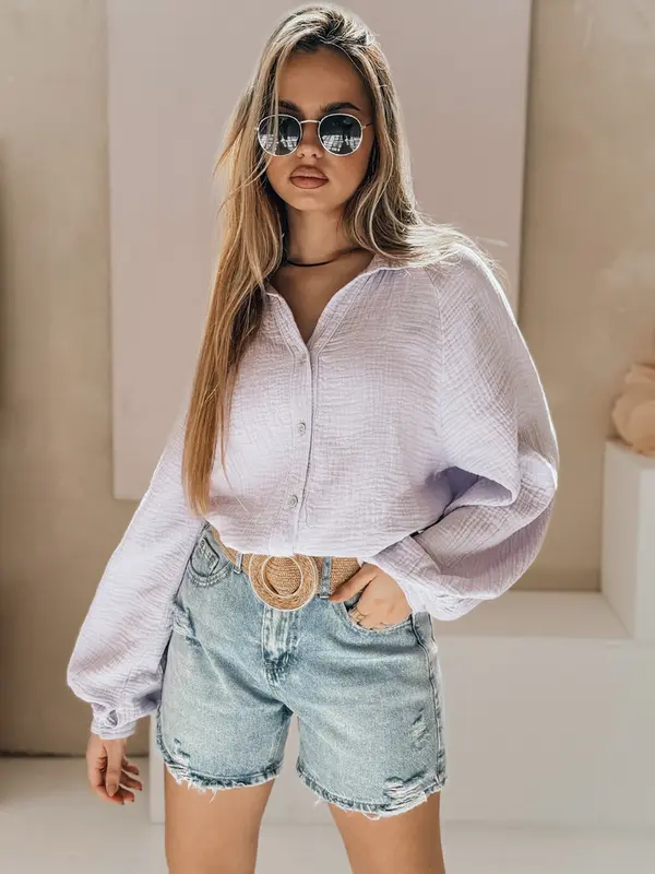 DStreet Ženske kavbojke s pasom VROČE POLETJE