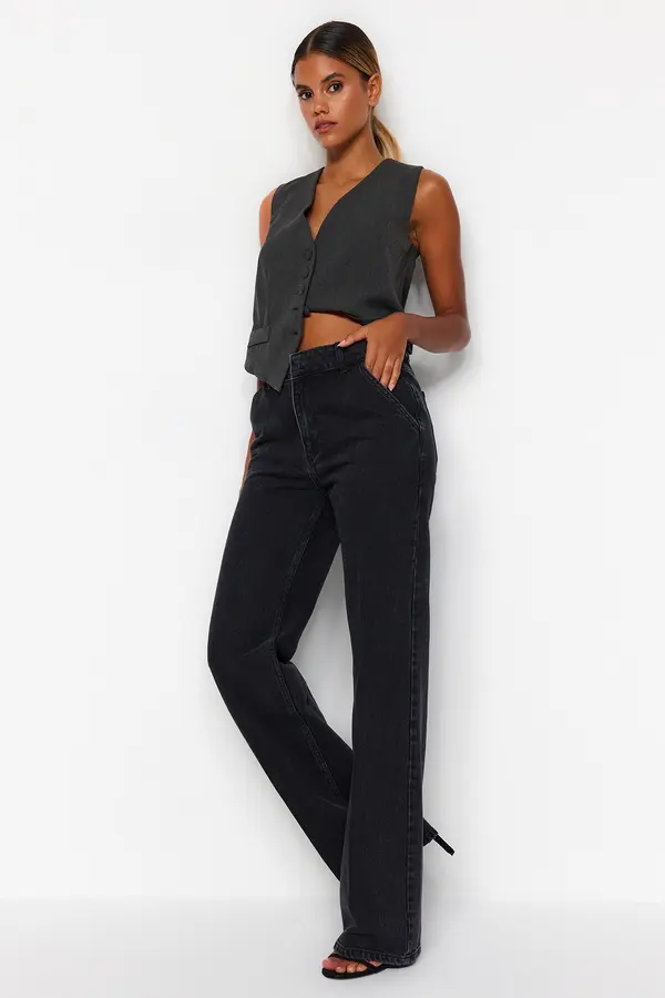 Trendyol Ženske kavbojke Trendyol