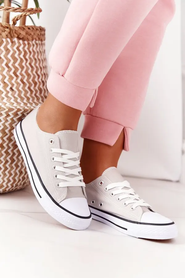 Boto Ženske klasične superge siva Omerta