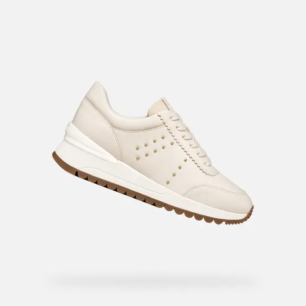 GEOX Ženske kremne superge Geox Desya