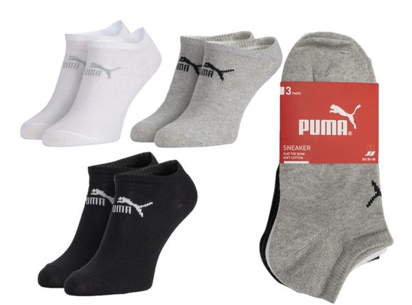 Puma Ženske nogavice Puma 3PACK