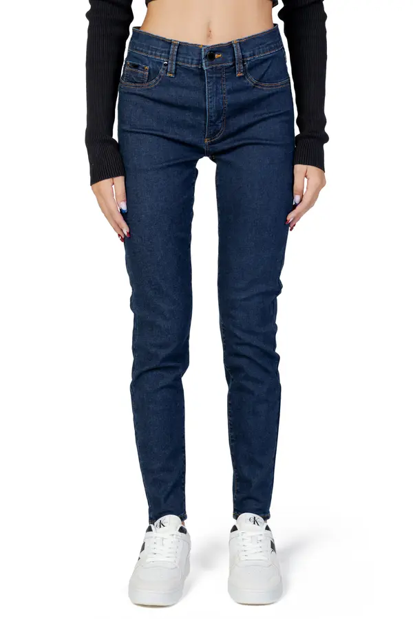 Calvin Klein Ženske oprijete kavbojke Calvin Klein