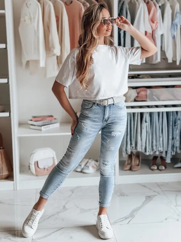 DStreet Ženske oprijete kavbojke FASHIONIX