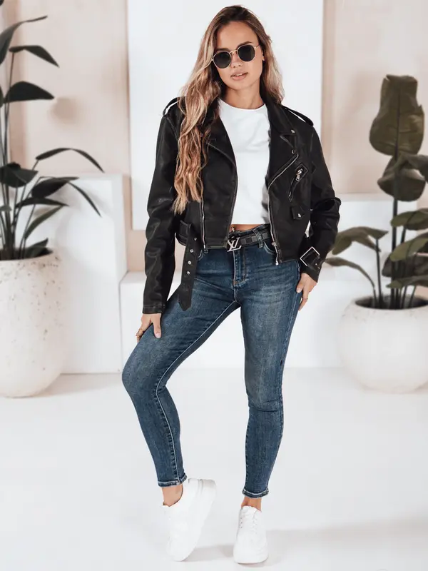 DStreet Ženske oprijete kavbojke, granatno zelene