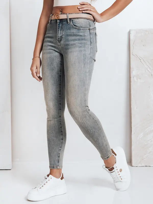 DStreet Ženske oprijete push-up kavbojke