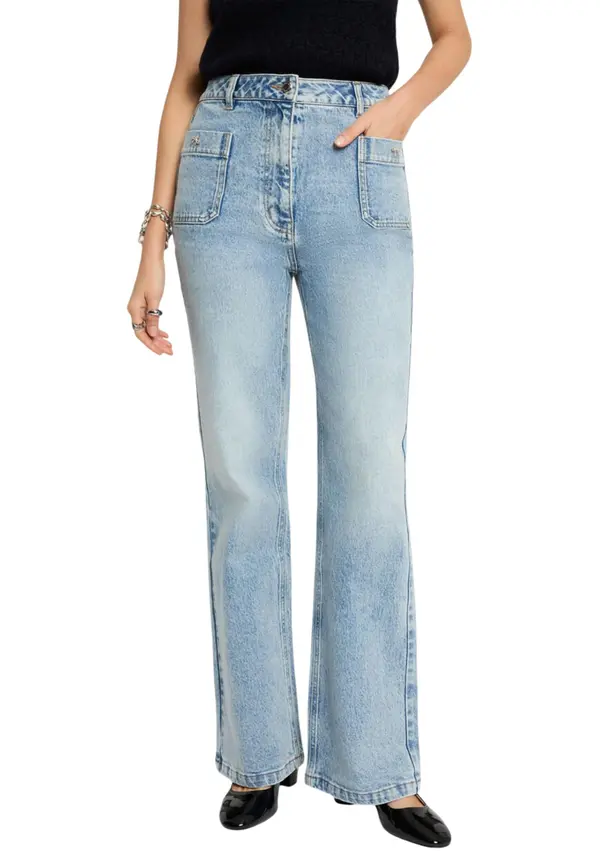 Morgan De Toi Ženske ravne kavbojke Morgan De Toi