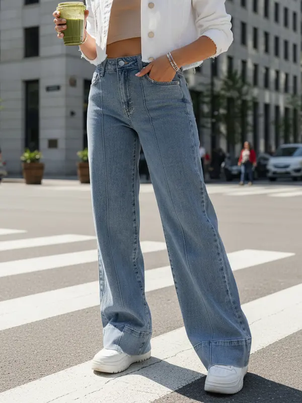 DStreet Ženske ravne kavbojke