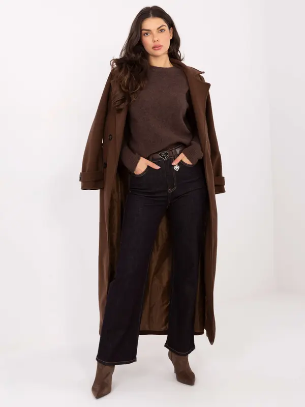 Factory Price Ženske ravne kavbojke v temno modri barvi