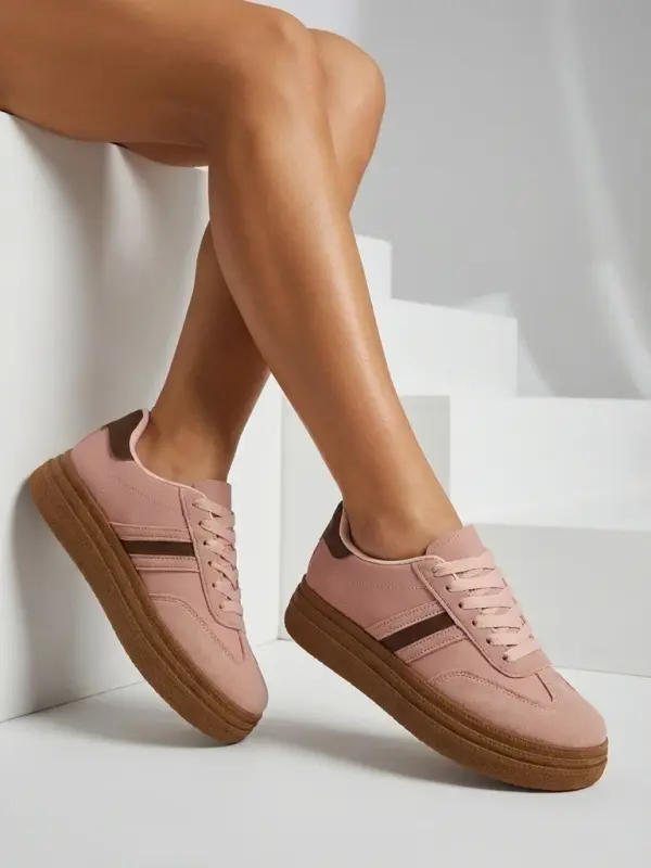 Resti Ženske roza ekološke superge Flora