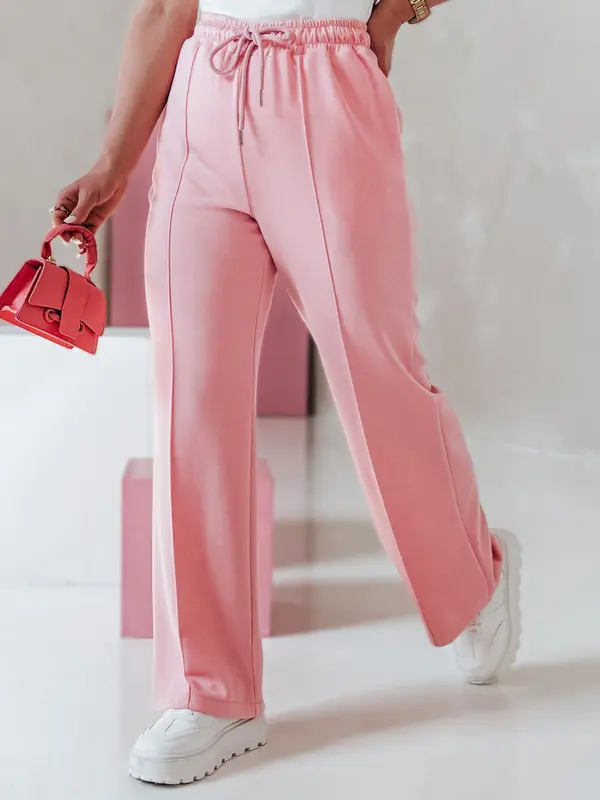 DStreet Ženske roza trenirke DRESSANIK