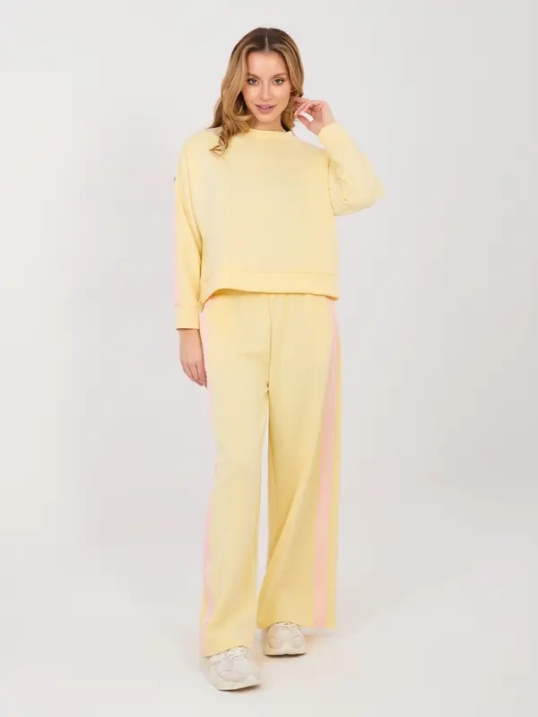 RUE PARIS Ženske rumene trenirke RUE PARIS