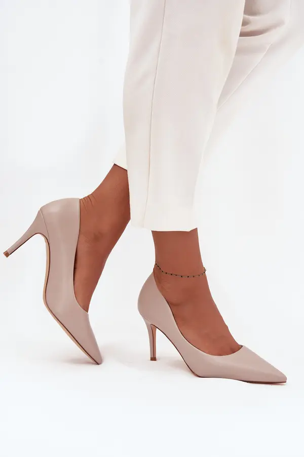 Boto Ženske salonarji iz eko usnja Sivana