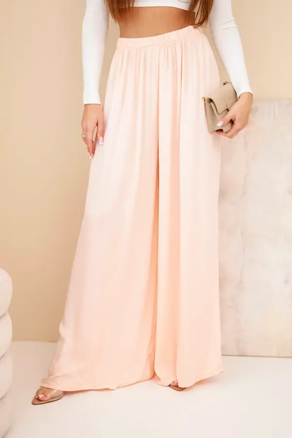 Kesi Włoski Ženske široke hlače Kesi iz viskoze