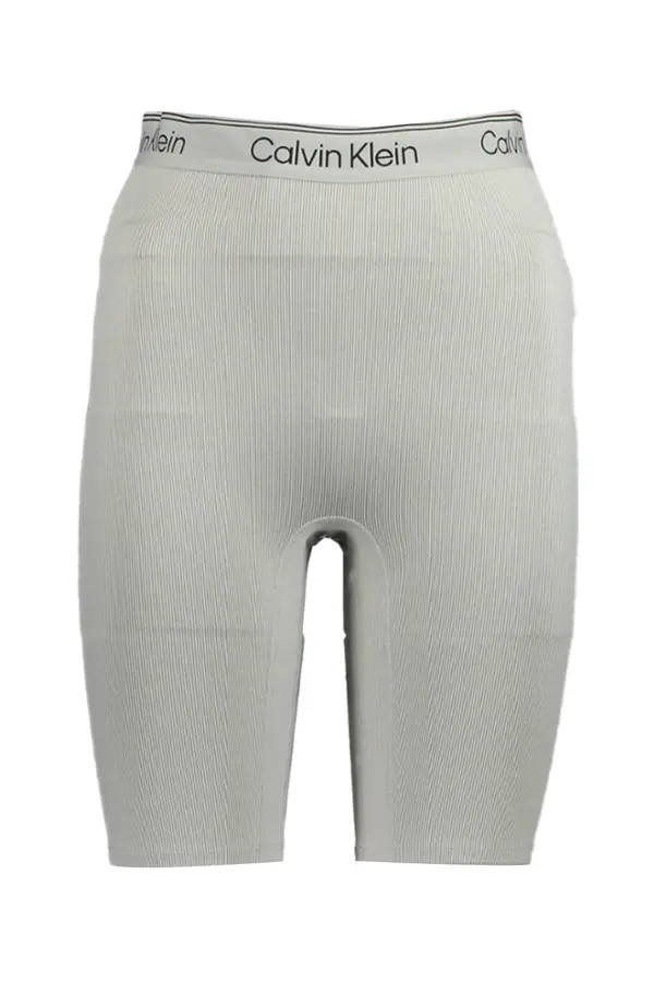 Calvin Klein Ženske športne kratke hlače Calvin Klein sive barve