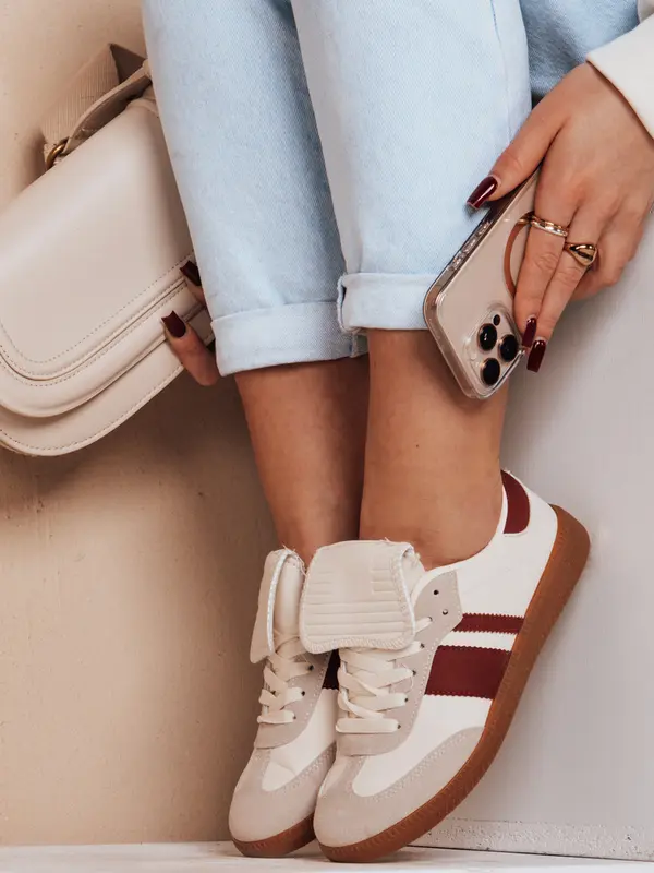 DStreet Ženske športne superge SNIKAR rdeče