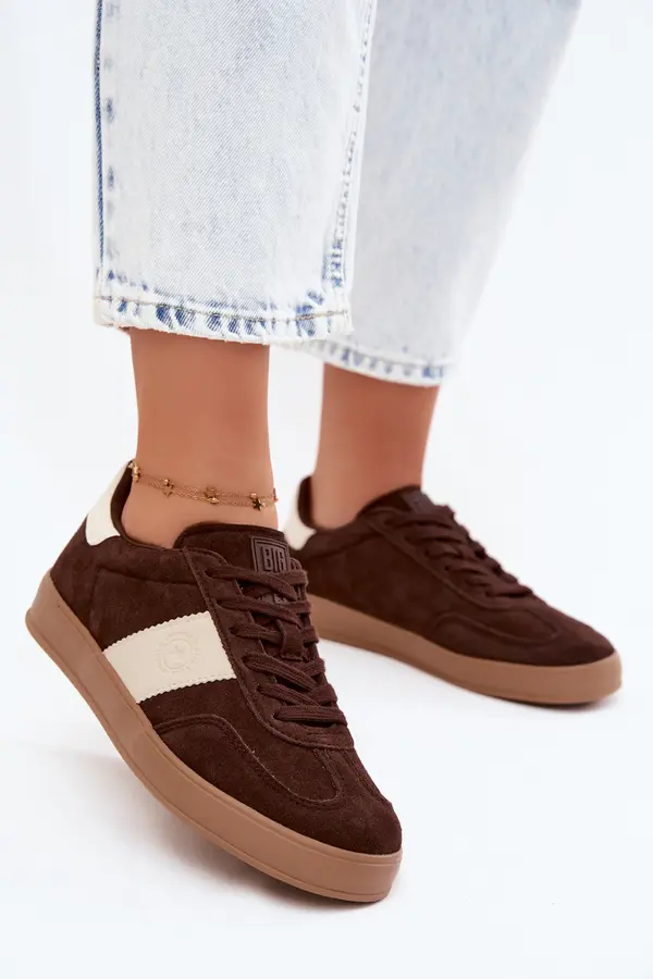 BIG STAR SHOES Ženske superge BIG STAR iz imitacije semiša