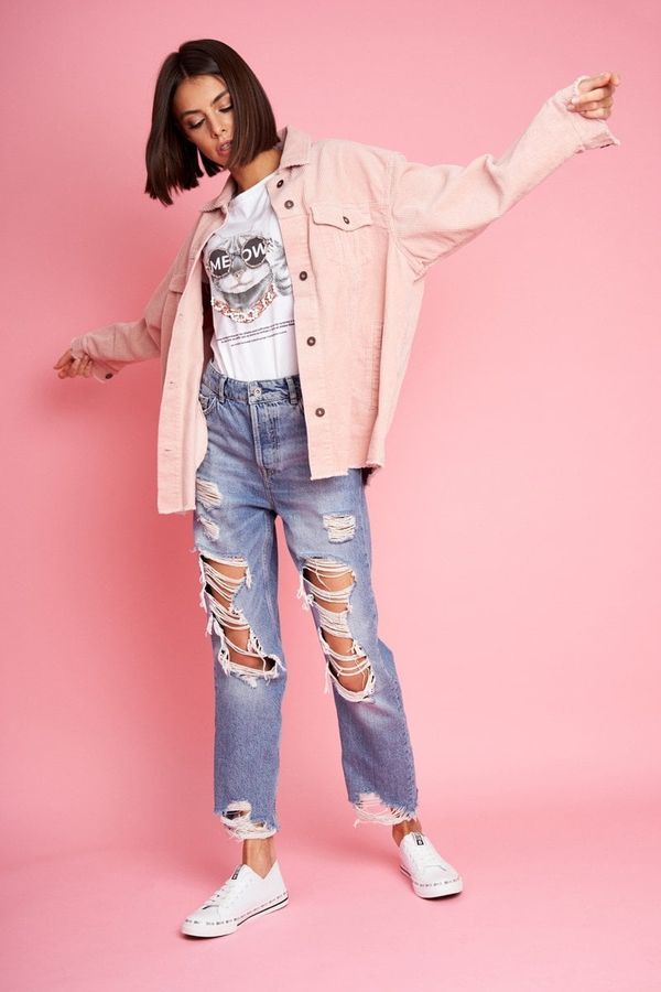 BIG STAR SHOES Ženske teniske Big Star OPENWORK