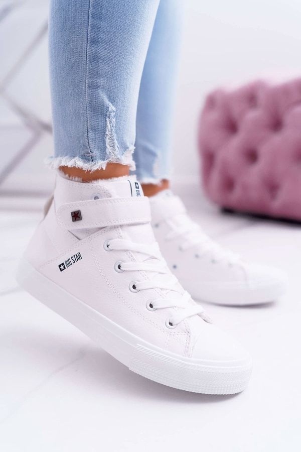 BIG STAR SHOES Ženske teniske BIG STAR SHOES White