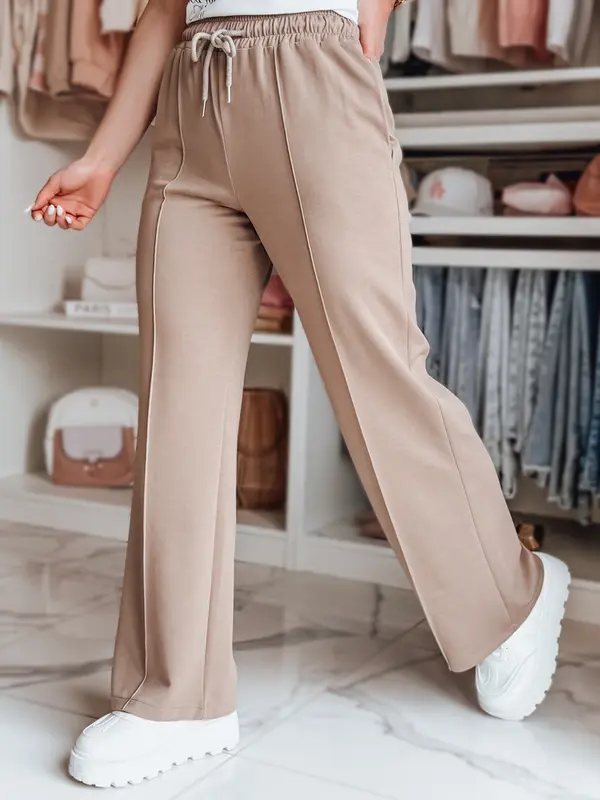 DStreet Ženske trenirke DRESSANIK bež