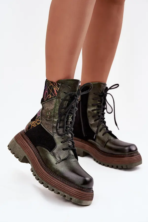 Maciejka Ženske usnjarke na platformi Maciejka